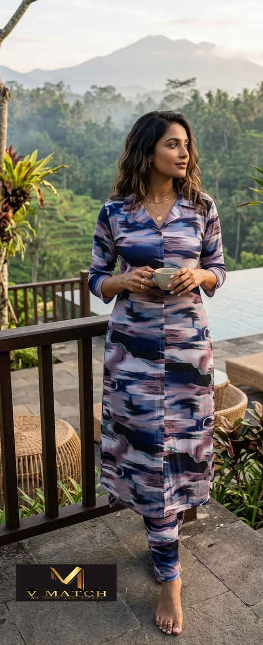 73126. Lycra Co Ord Set