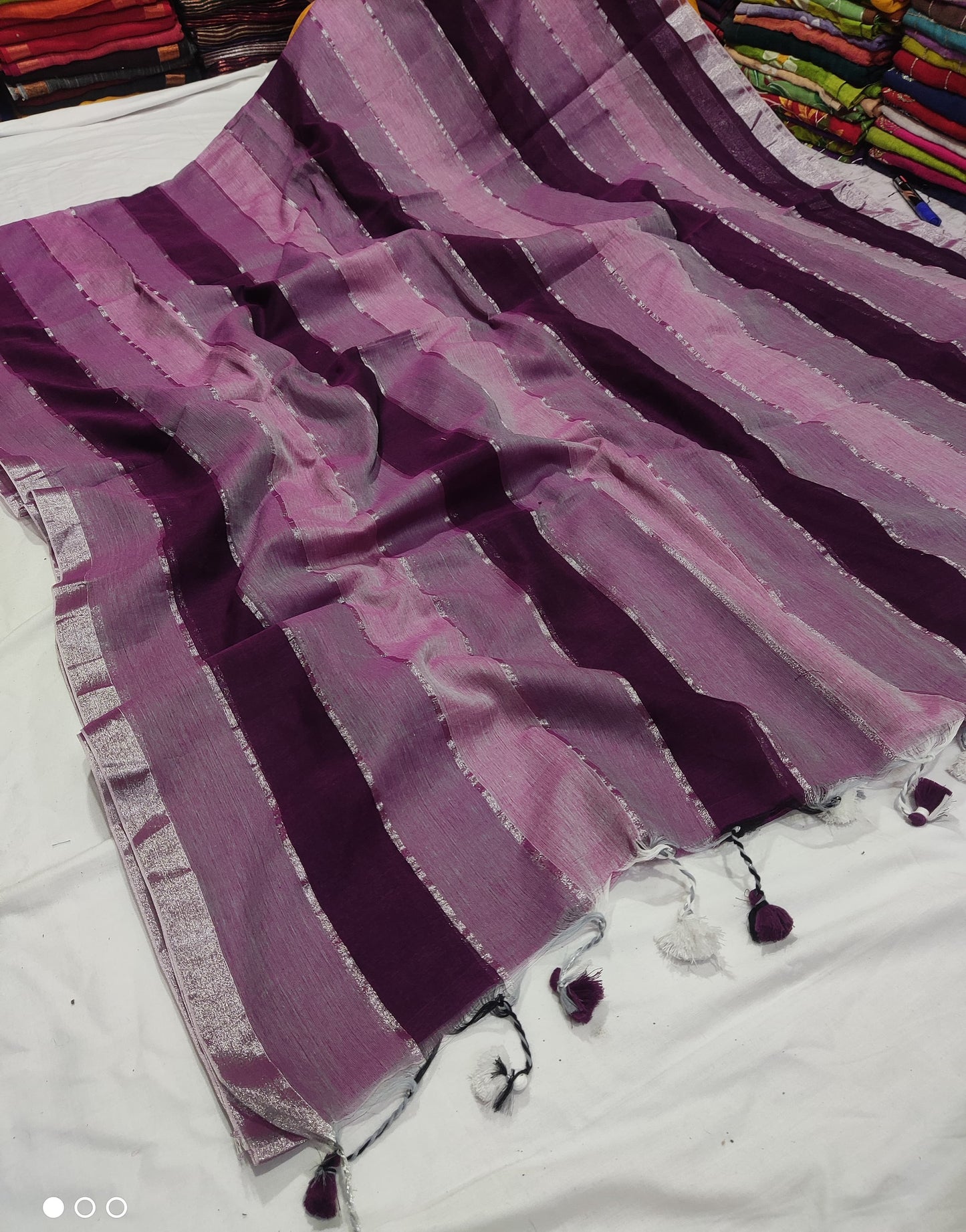 50AUG25.MulCotton Saree