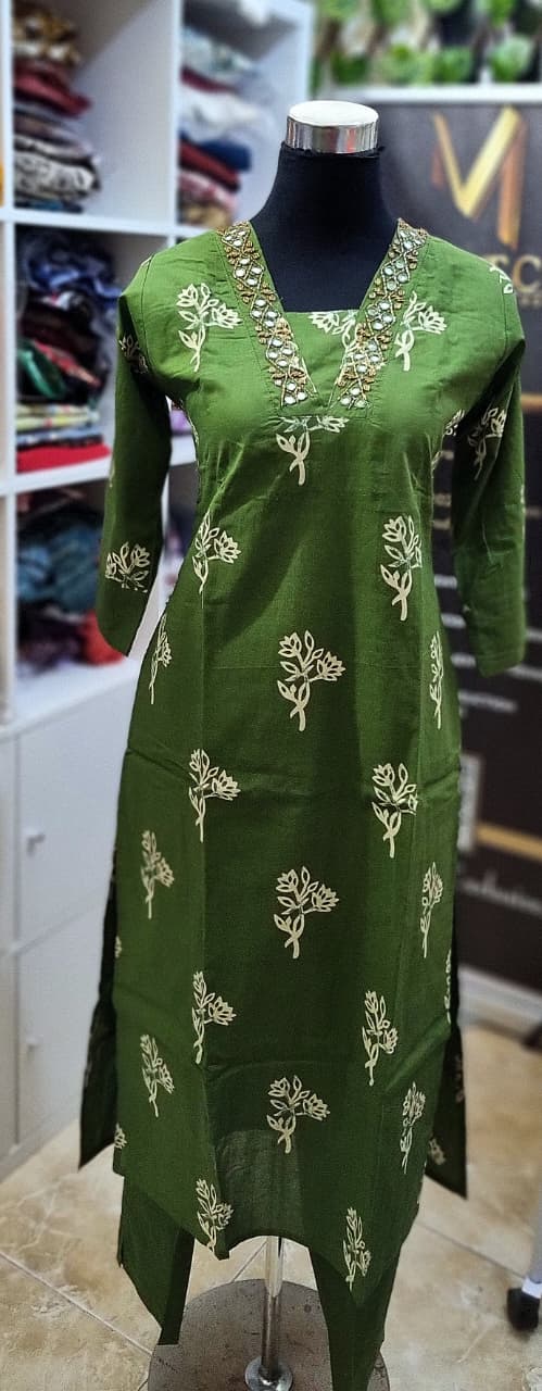 40SEP25. Cotton Co-ord Set