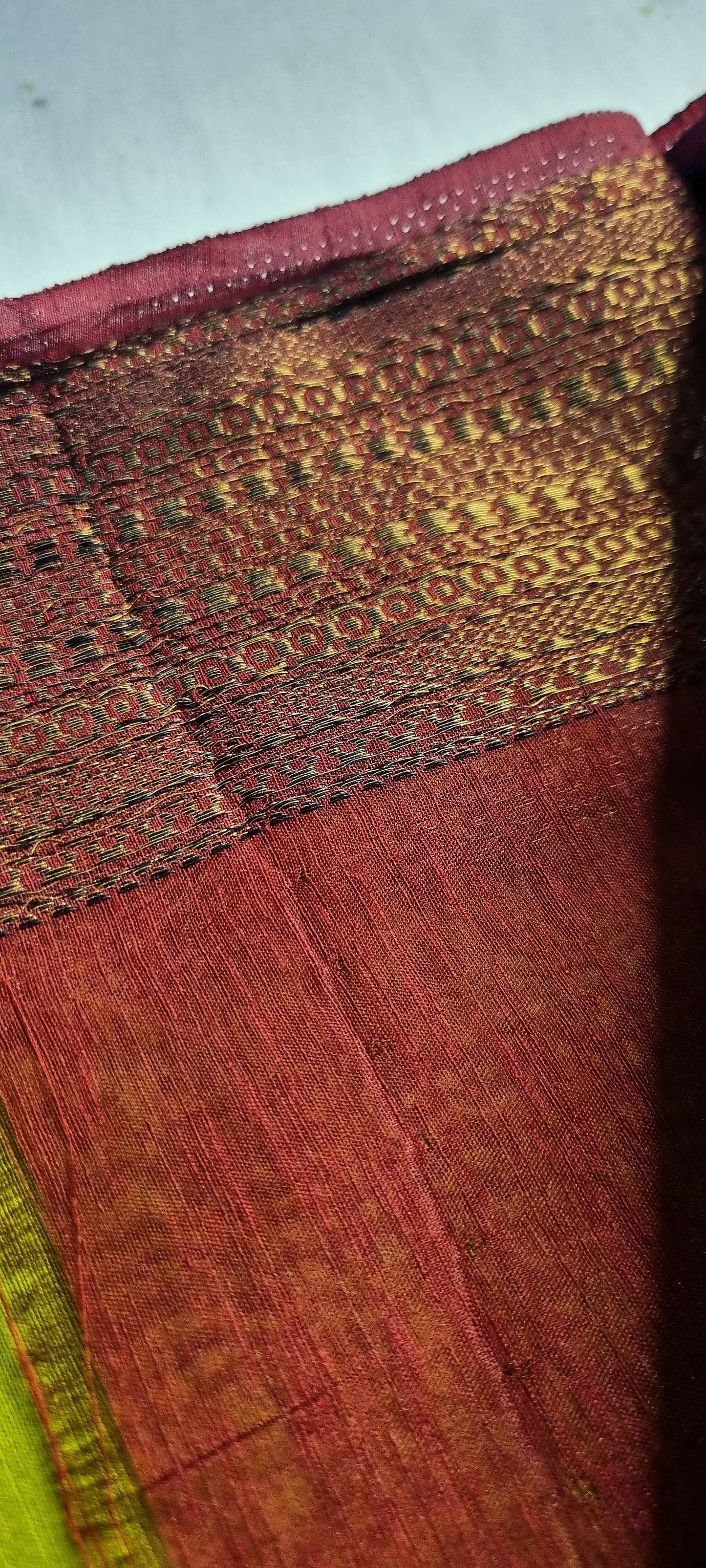 12SEP25. Semi Jute Silk Saree.