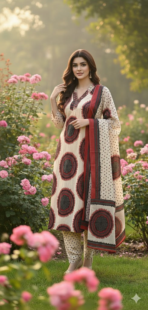 02NOV25.Cotton A-Line 3 Piece Set.