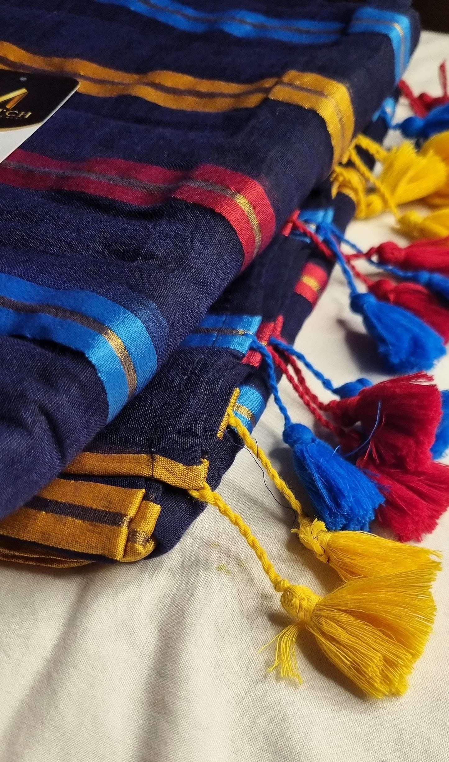 22SEP25. 120 COUNT MULCOTTON SAREE