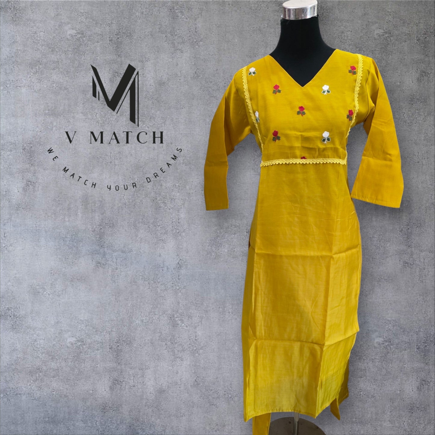 7326 Mul-Chanderi Co ord Set.