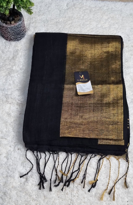 26NOV25-120 Count Linen Saree.