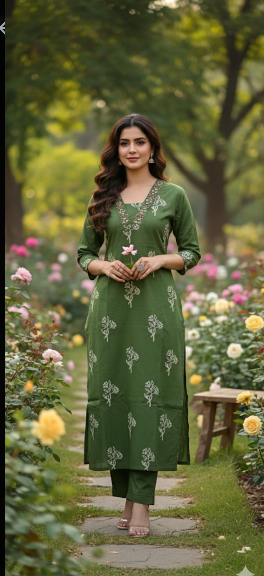 40SEP25. Cotton Co-ord Set