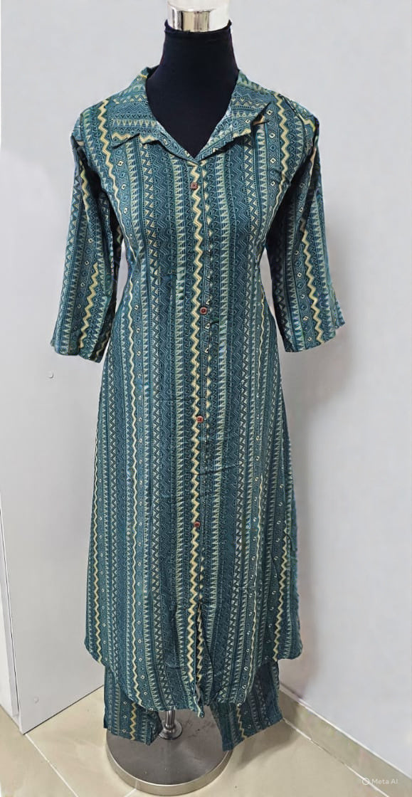 27SEP25. Rayon Co-ord Set