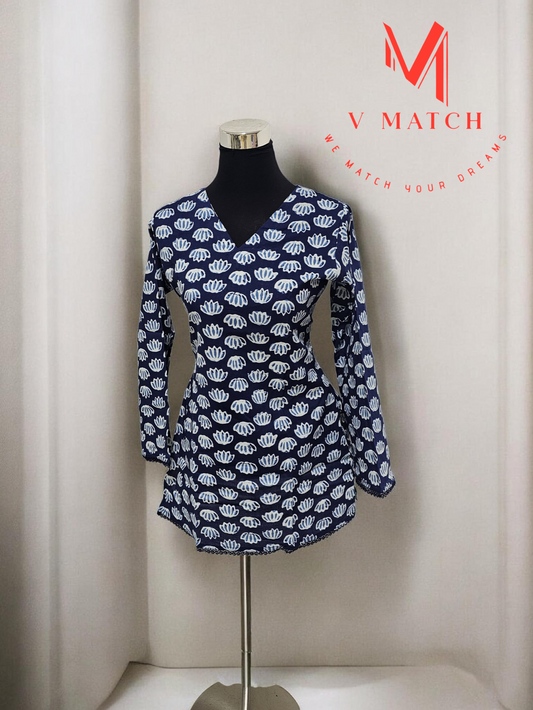 08226.Jaipur Cotton Short Top.