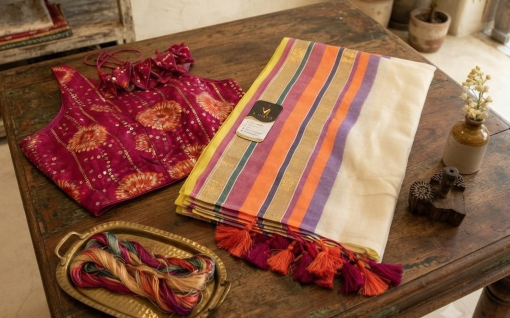 71426.MulCotton Saree