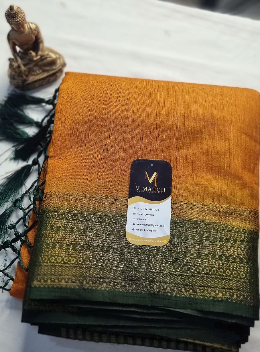 9SEP25. SEMI JUTE SILK SAREE.