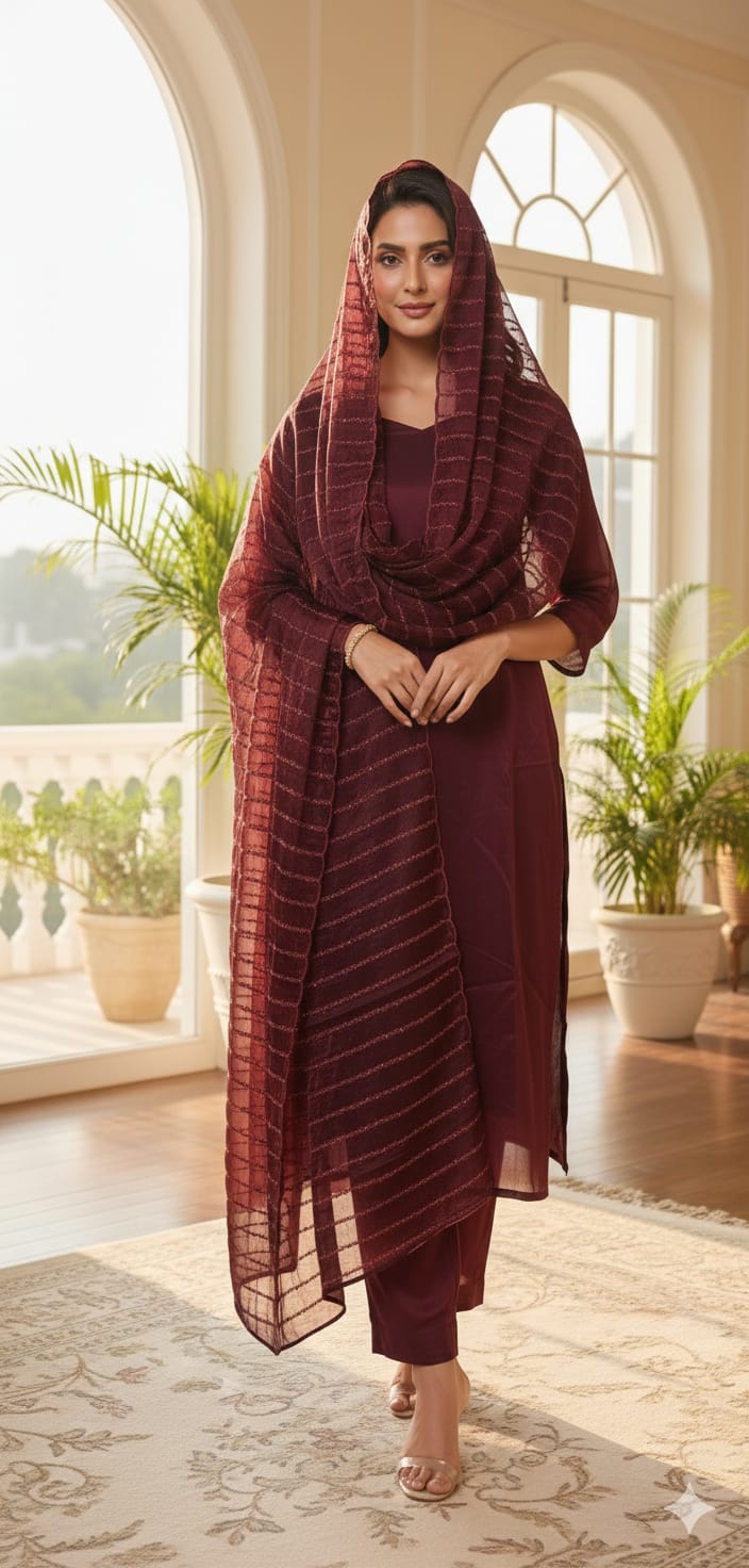 19226.The Regal Fendi 3-Piece Silk  Suit Set.