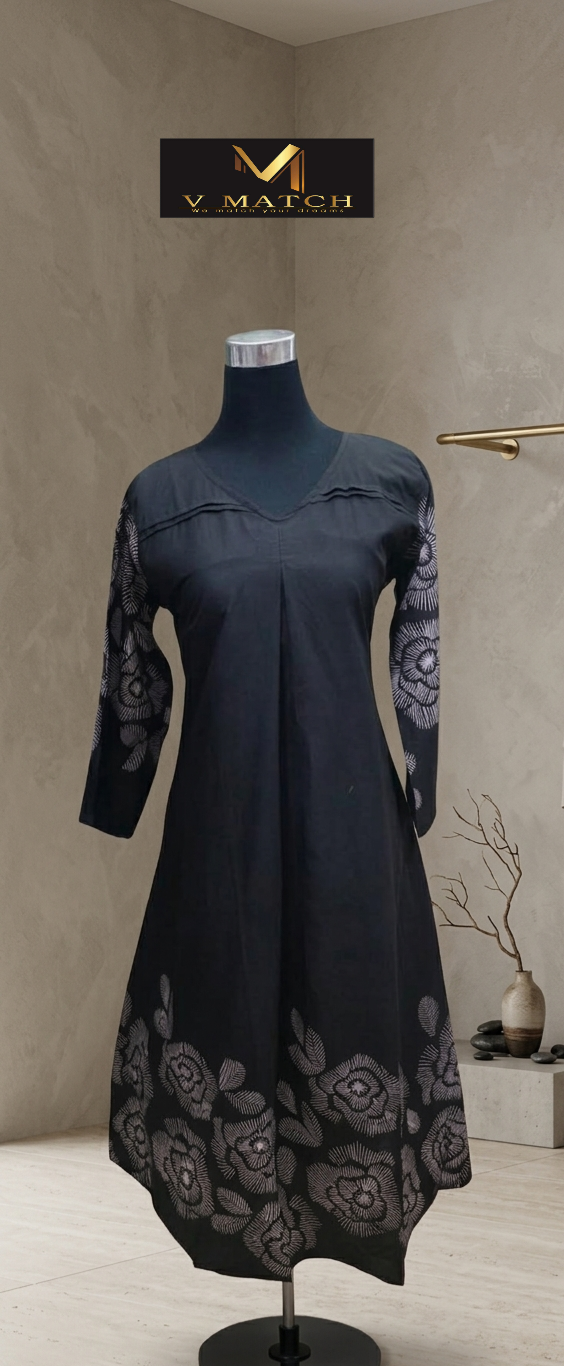 73926 Premium Cotton A line Top