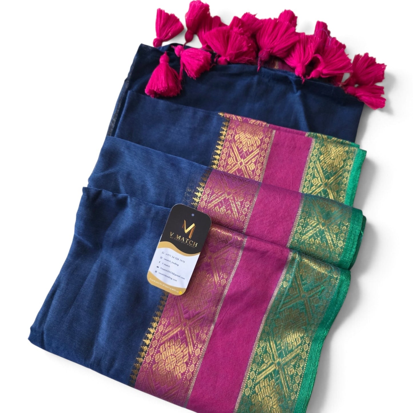 72926. Mulcotton Saree.