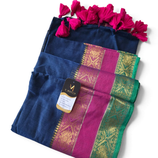 72926. Mulcotton Saree.