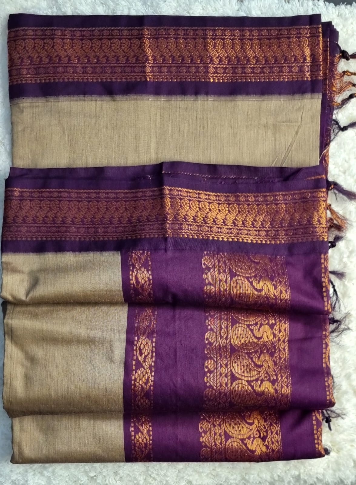46NOV25. Kalyani Cotton Saree.