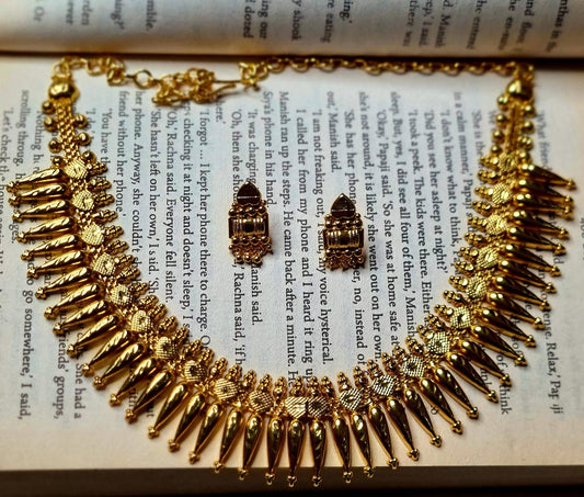 AC11SET. Traditional Mulla Mottu Necklace