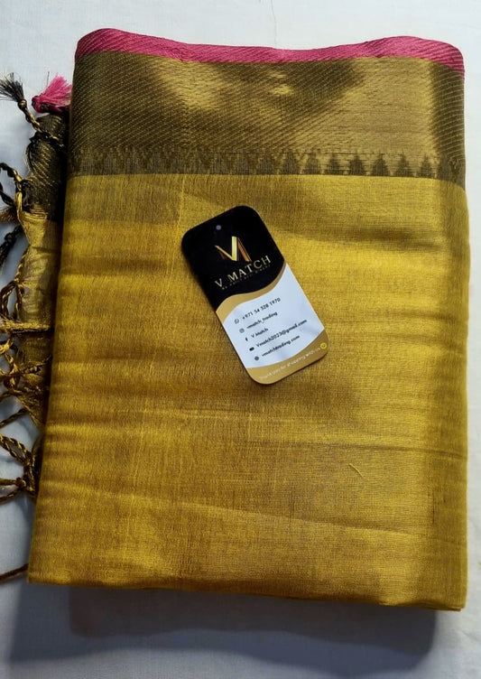 15SEP25. BENGAL TISSUE SAREE