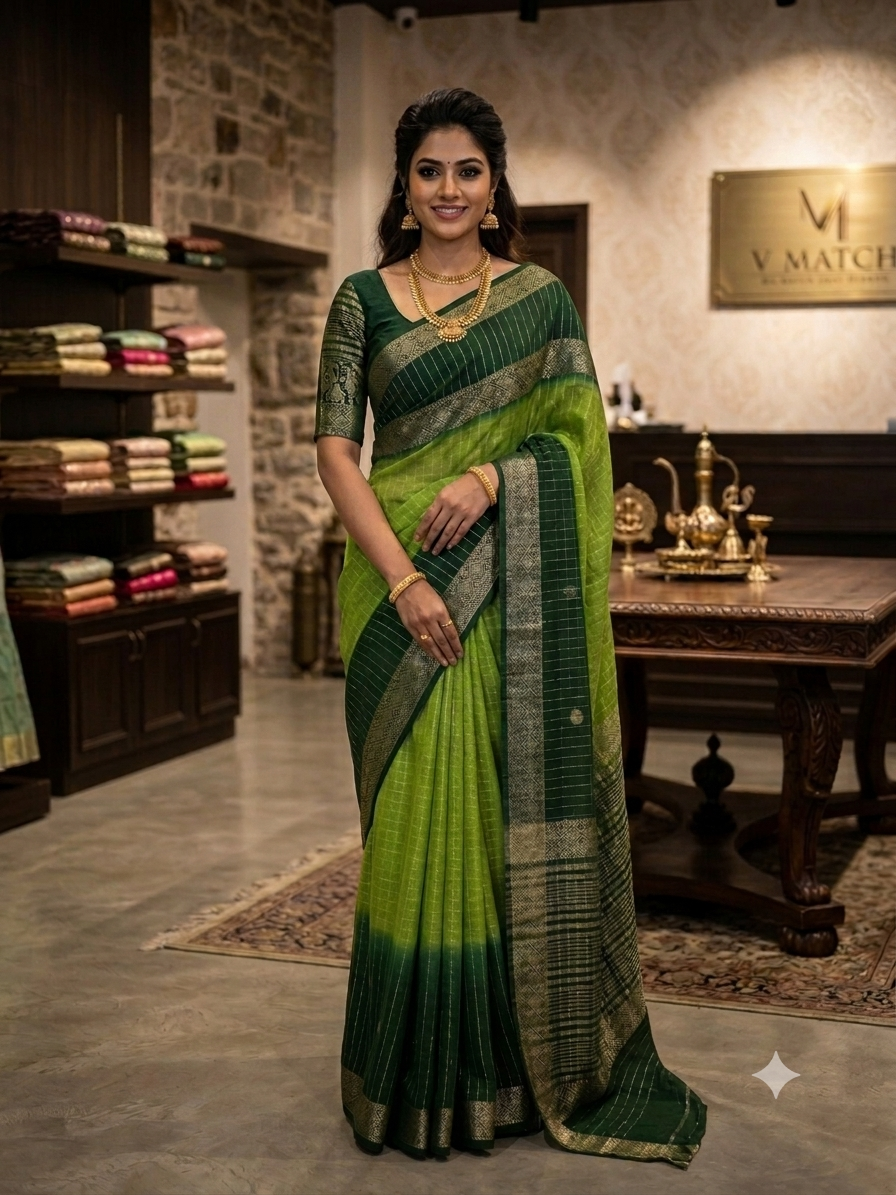 73526 Georgette Banarasi Saree