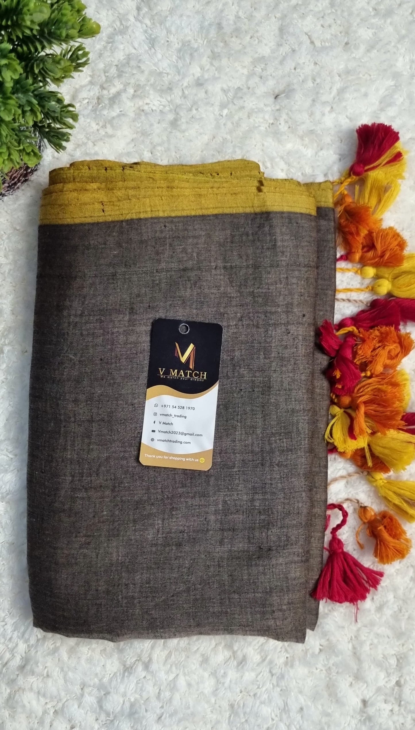 17NOV25. 100 COUNT MULCOTTON SAREE