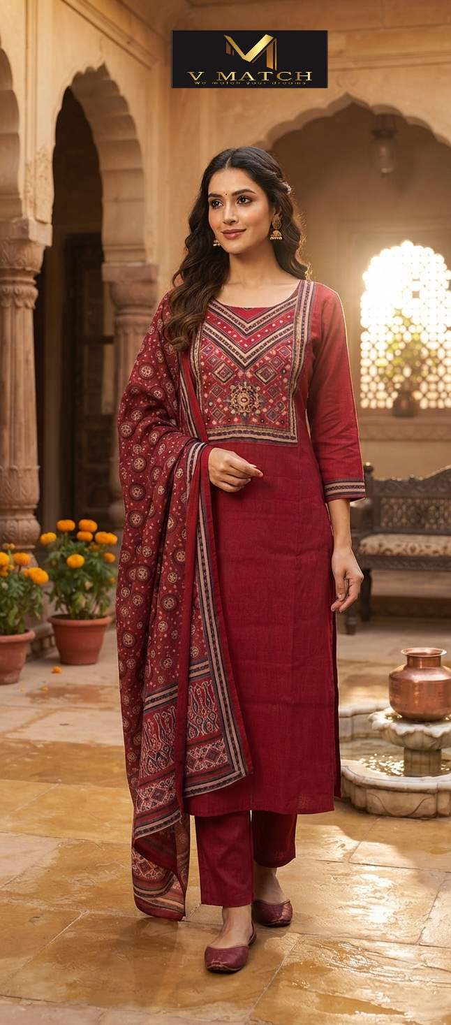 7226.Semi Silk 3 Piece Set.