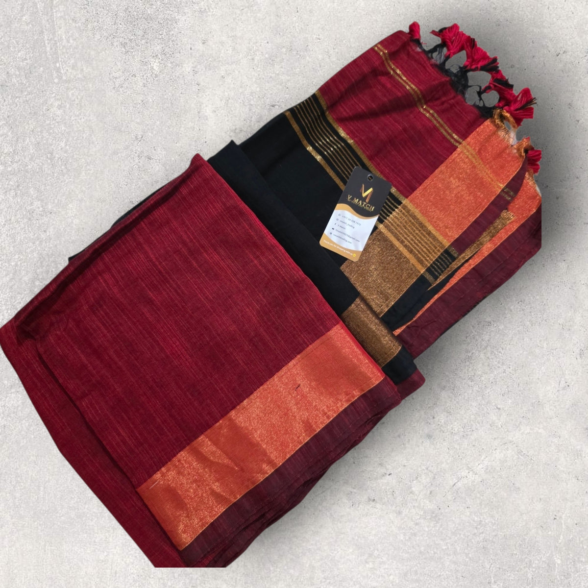 72726. Mulcotton Saree.