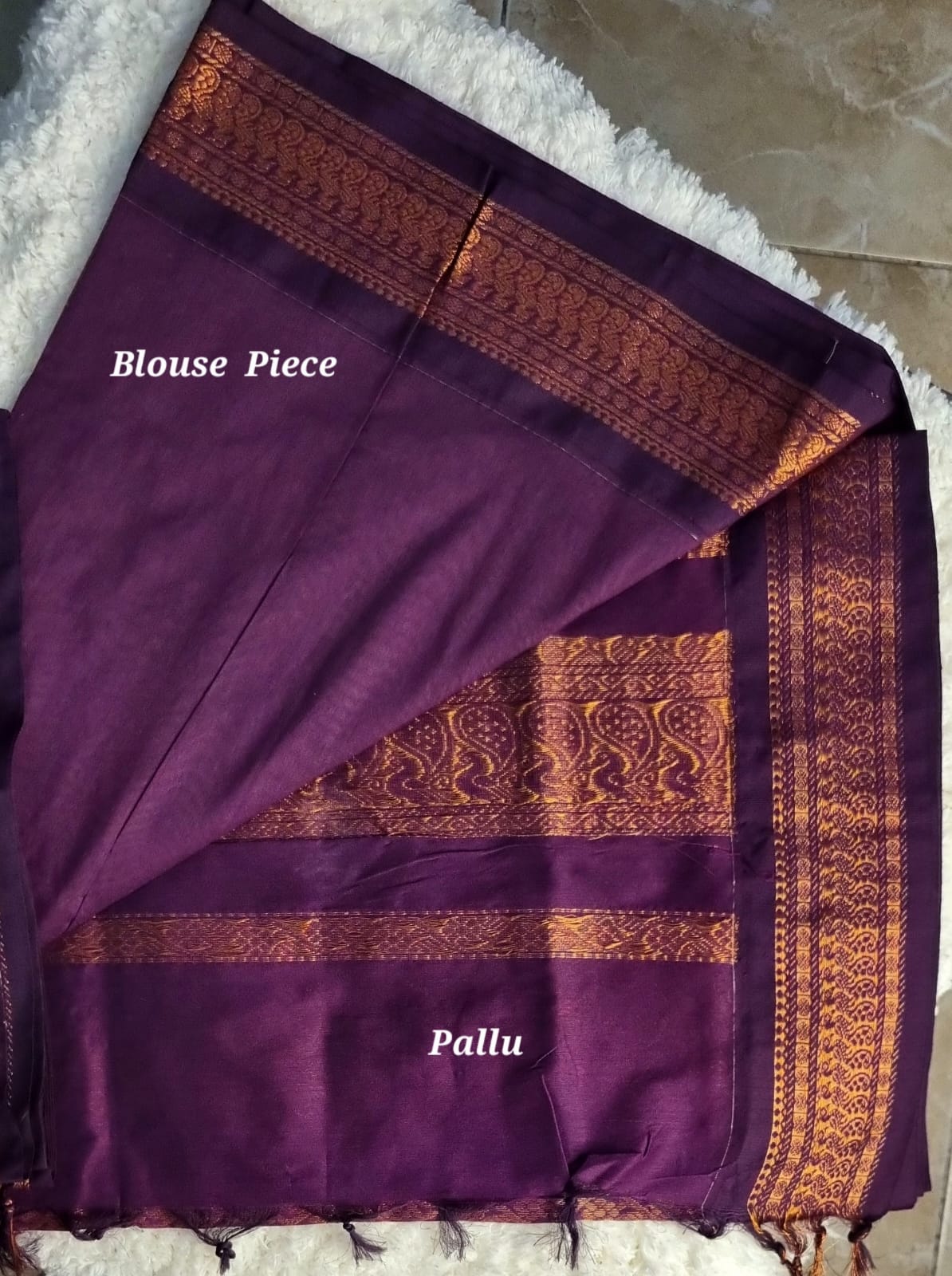 46NOV25. Kalyani Cotton Saree.