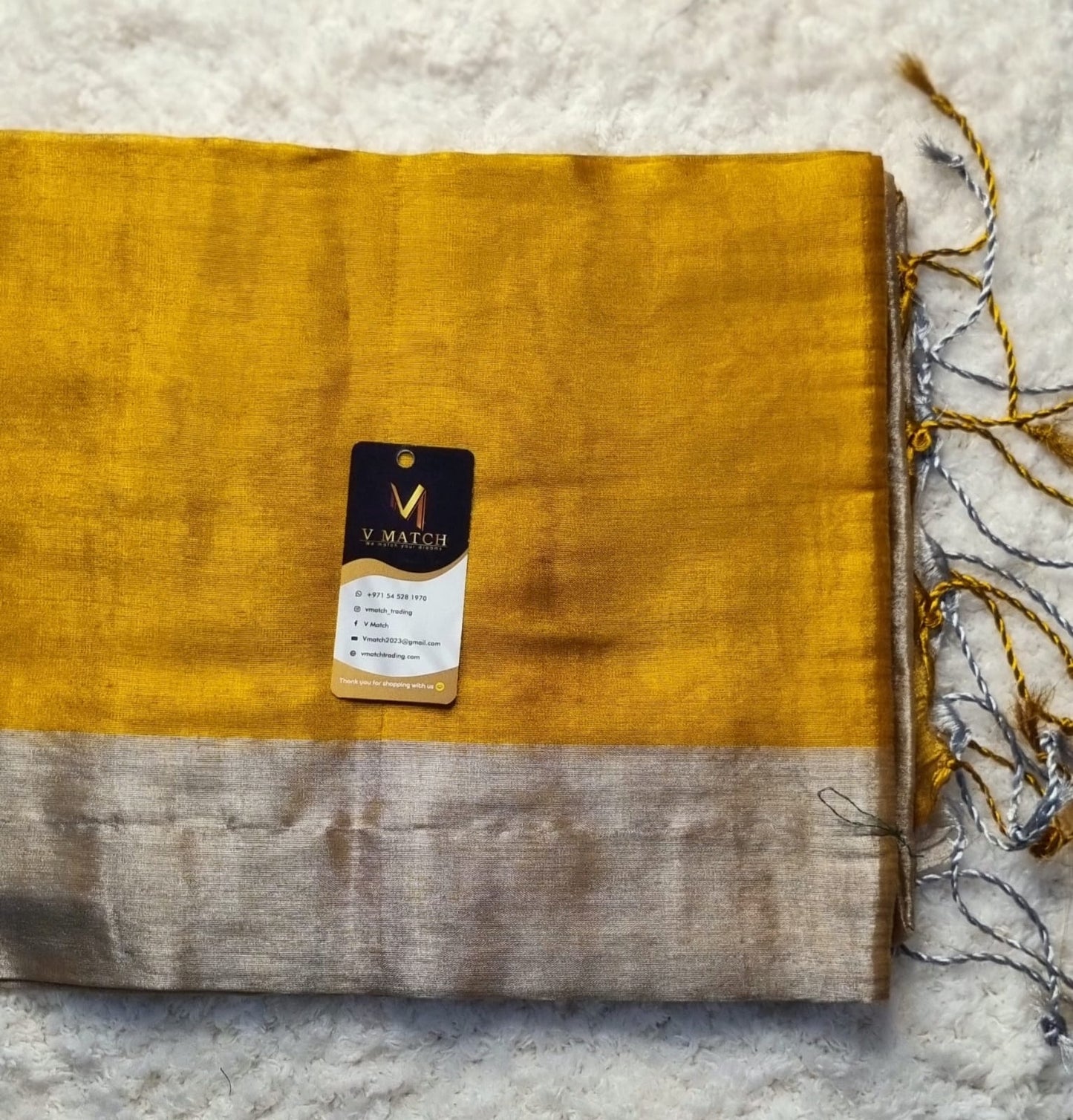 37NOV25. Raga Tissue Saree.