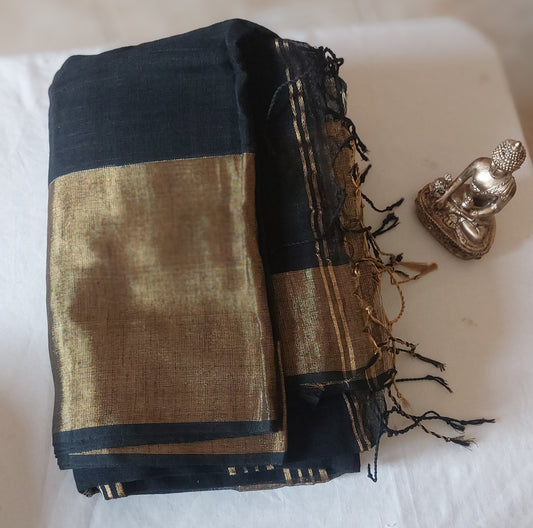20AUG25. 120 COUNT LINEN SAREE