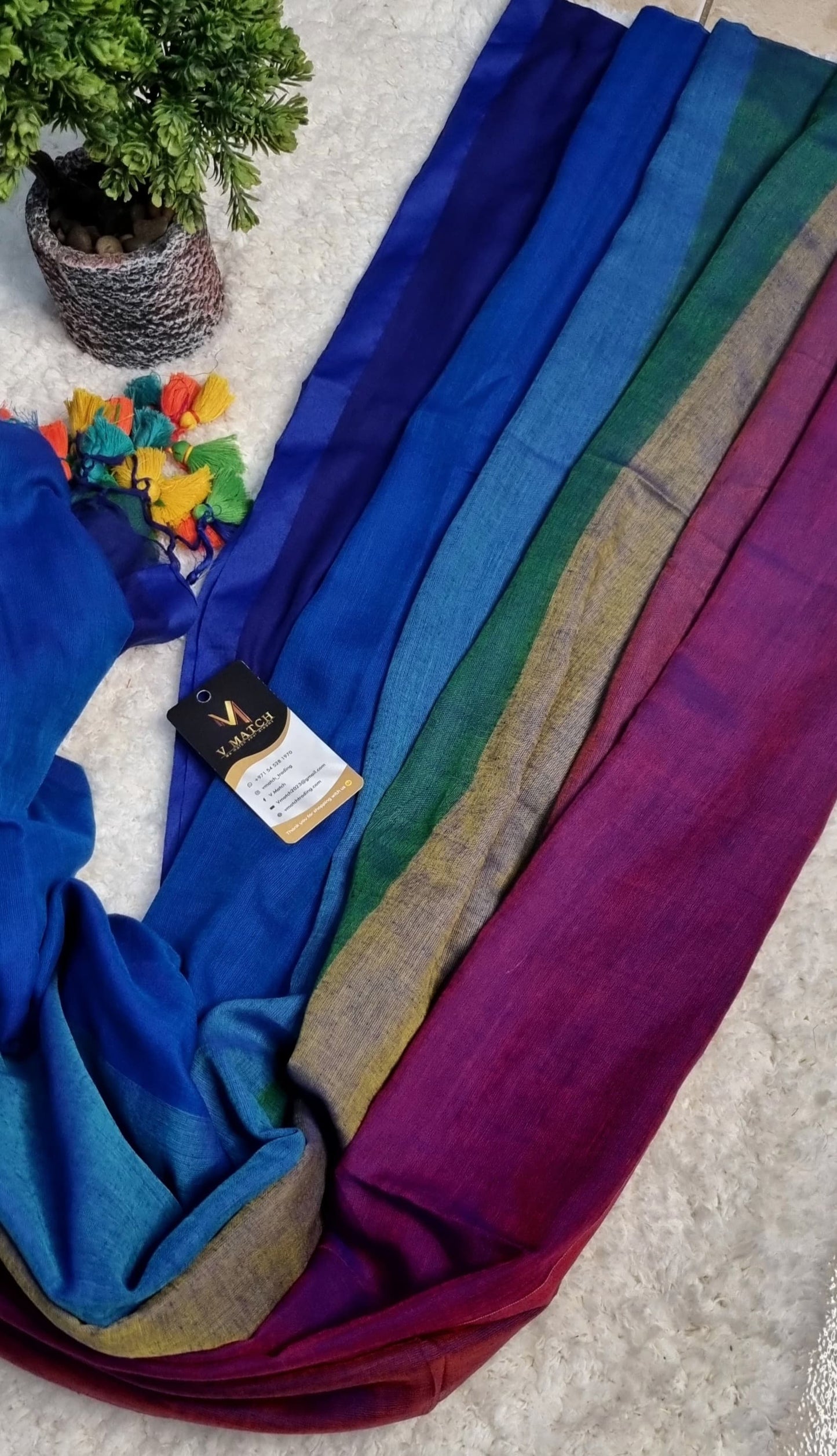 18NOV25. 100 COUNT MULCOTTON SAREE