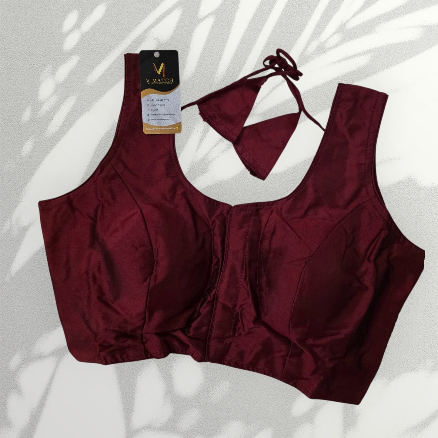 72326. Raw Silk Blouse