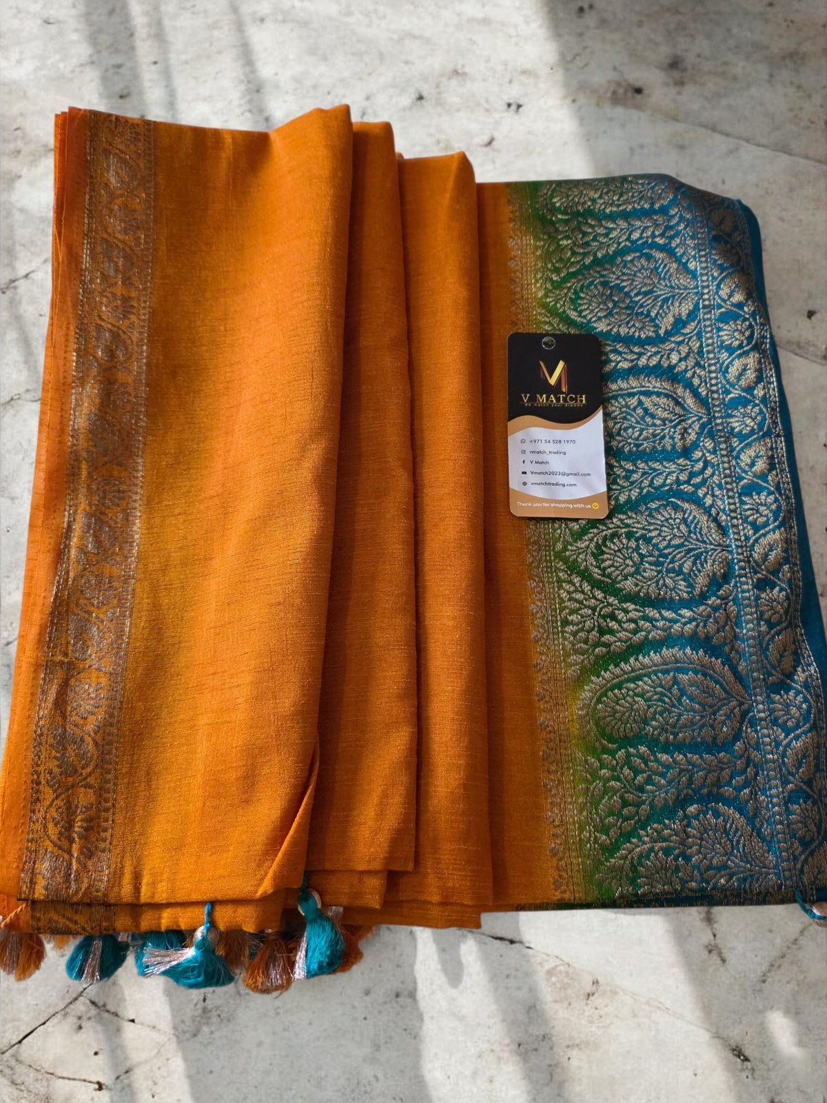 74626.Jute Silk Saree