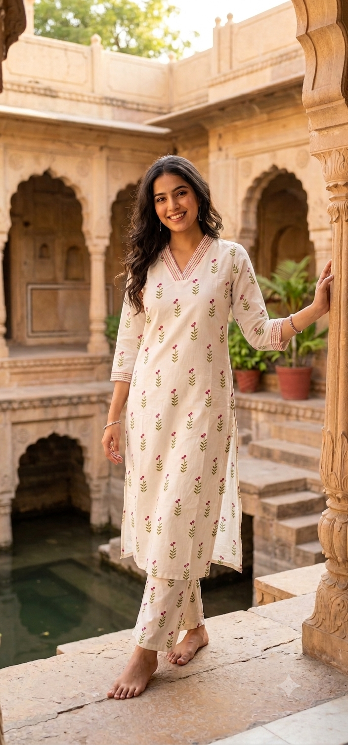 75626. Pink Blossom Co ord Set