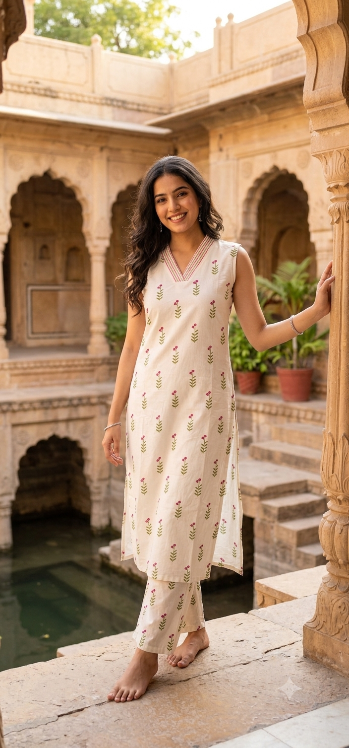 75626. Pink Blossom Co ord Set