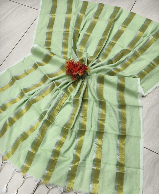 47AUG25. Mulcotton Saree.