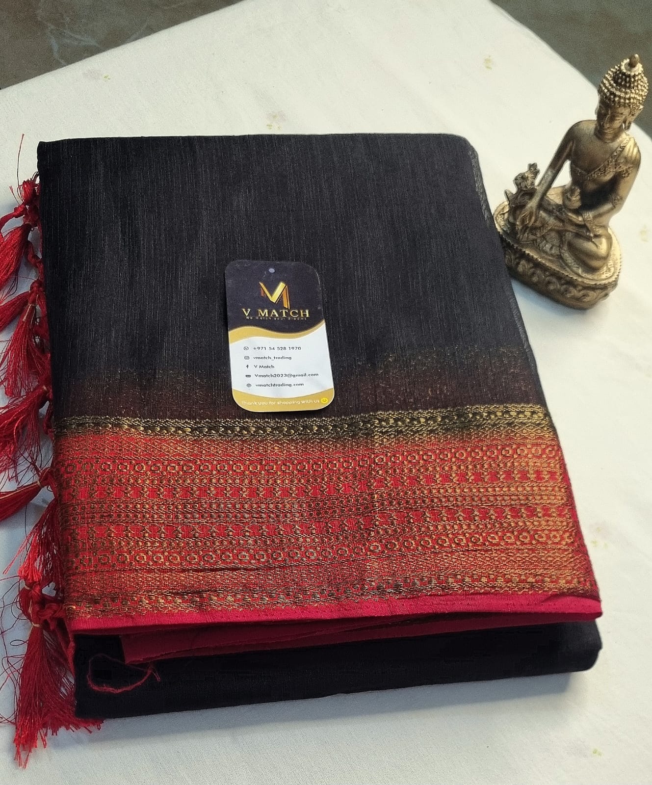 10SEP25. Semi Jute Silk Saree.