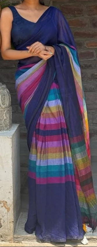 36AUG25.Mulcotton Saree.