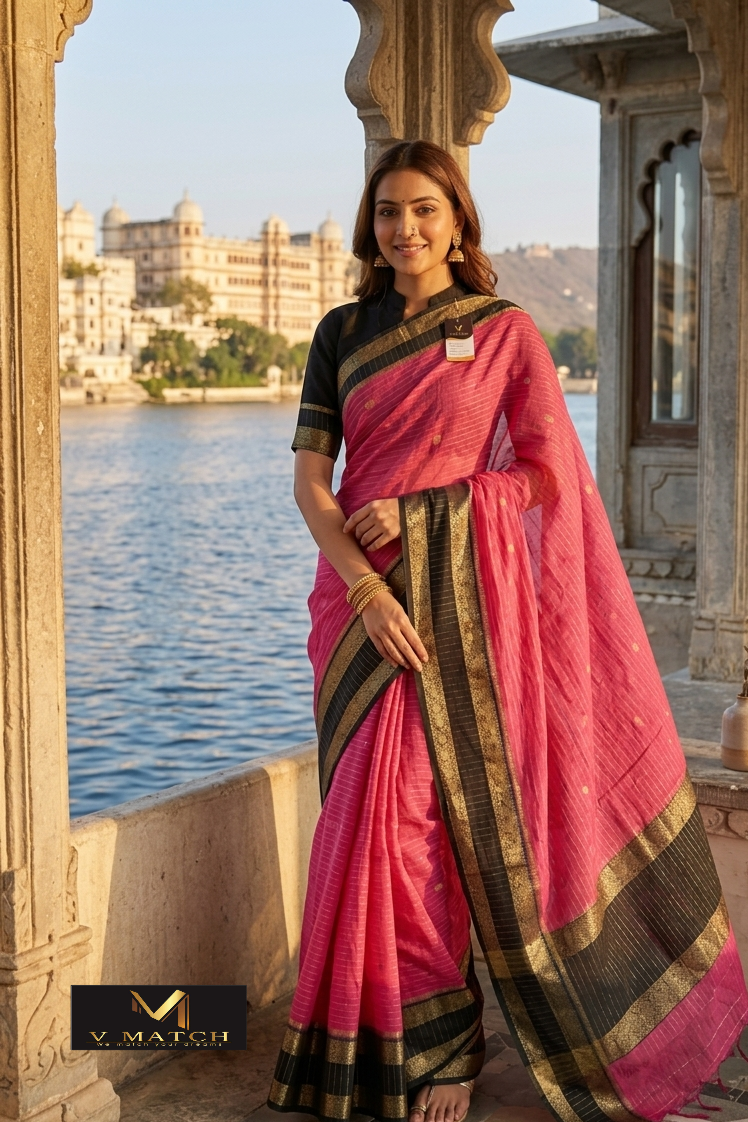 73626. Georgette Saree
