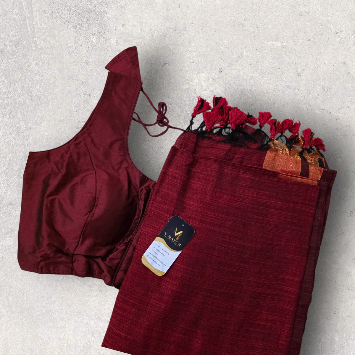 72726. Mulcotton Saree.