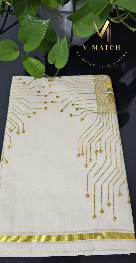 V2426. Kerala Saree.
