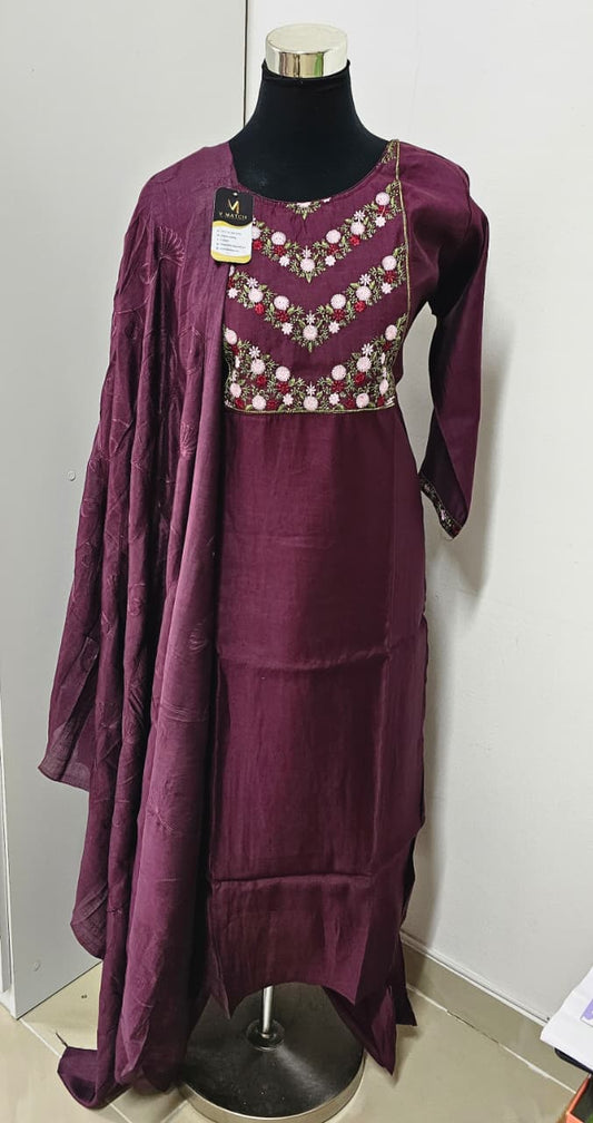 42SEP25.Cotton Silk 3 Piece Set.