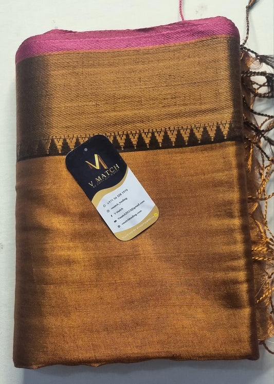 13SEP25. Bengal Tissue Saree.