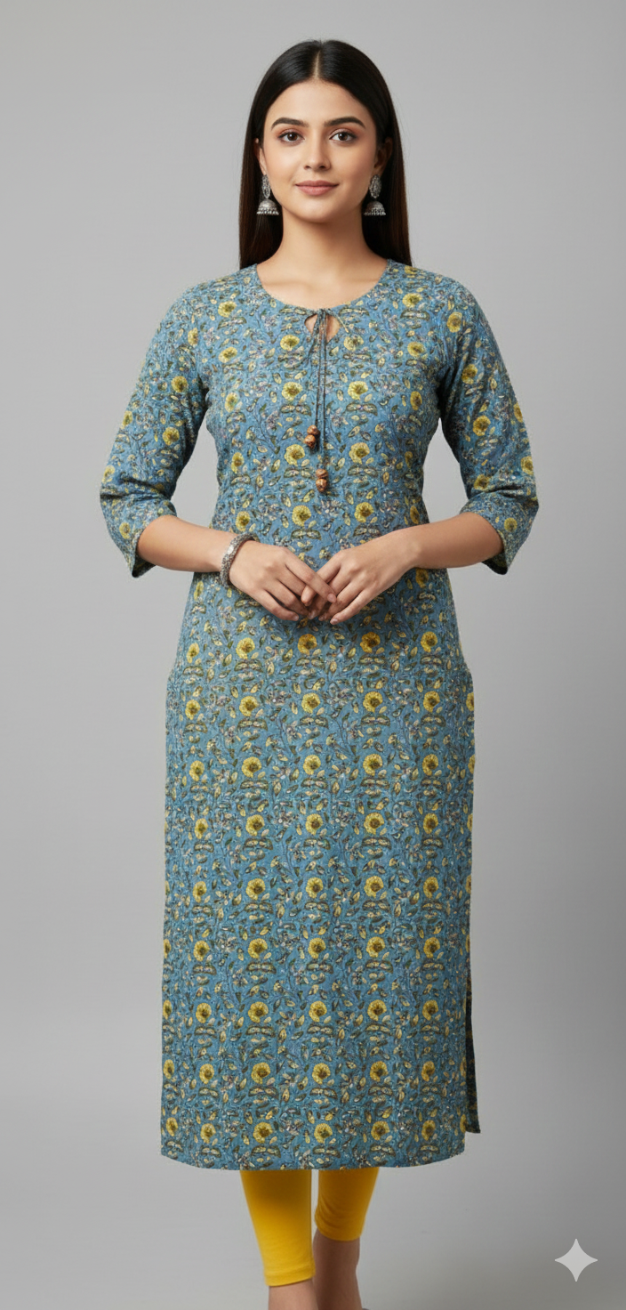 OS84. Cotton Slitted Top with Lining