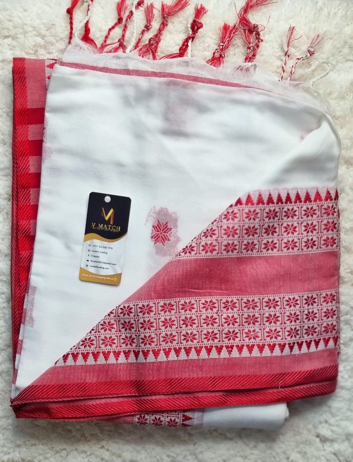 34NOV25. Bengal Handloom Cotton Saree