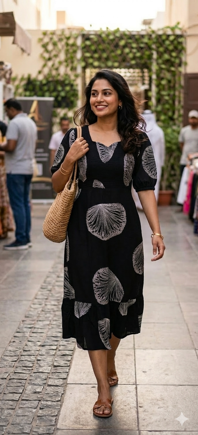 29226. Heavy Rayon Frock
