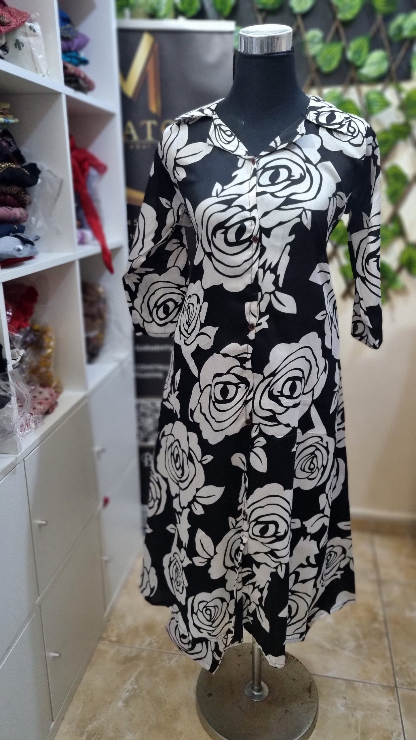 Roses26. Delta Fabric Co-ord Set.