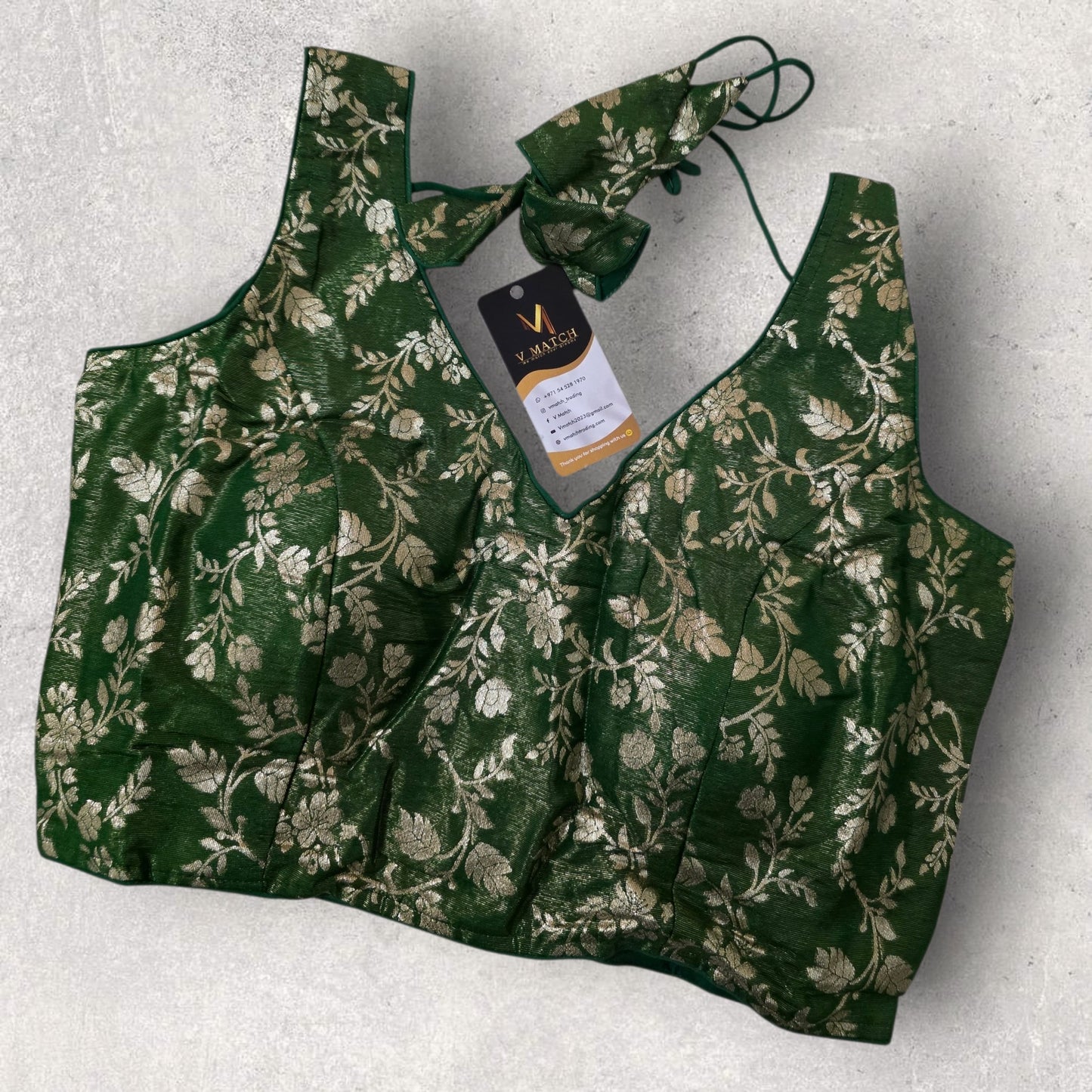 72126 Brocade Blouse