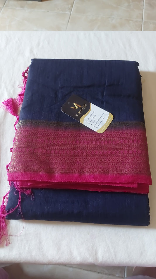 19SEP25. Semi Jute Silk Saree.