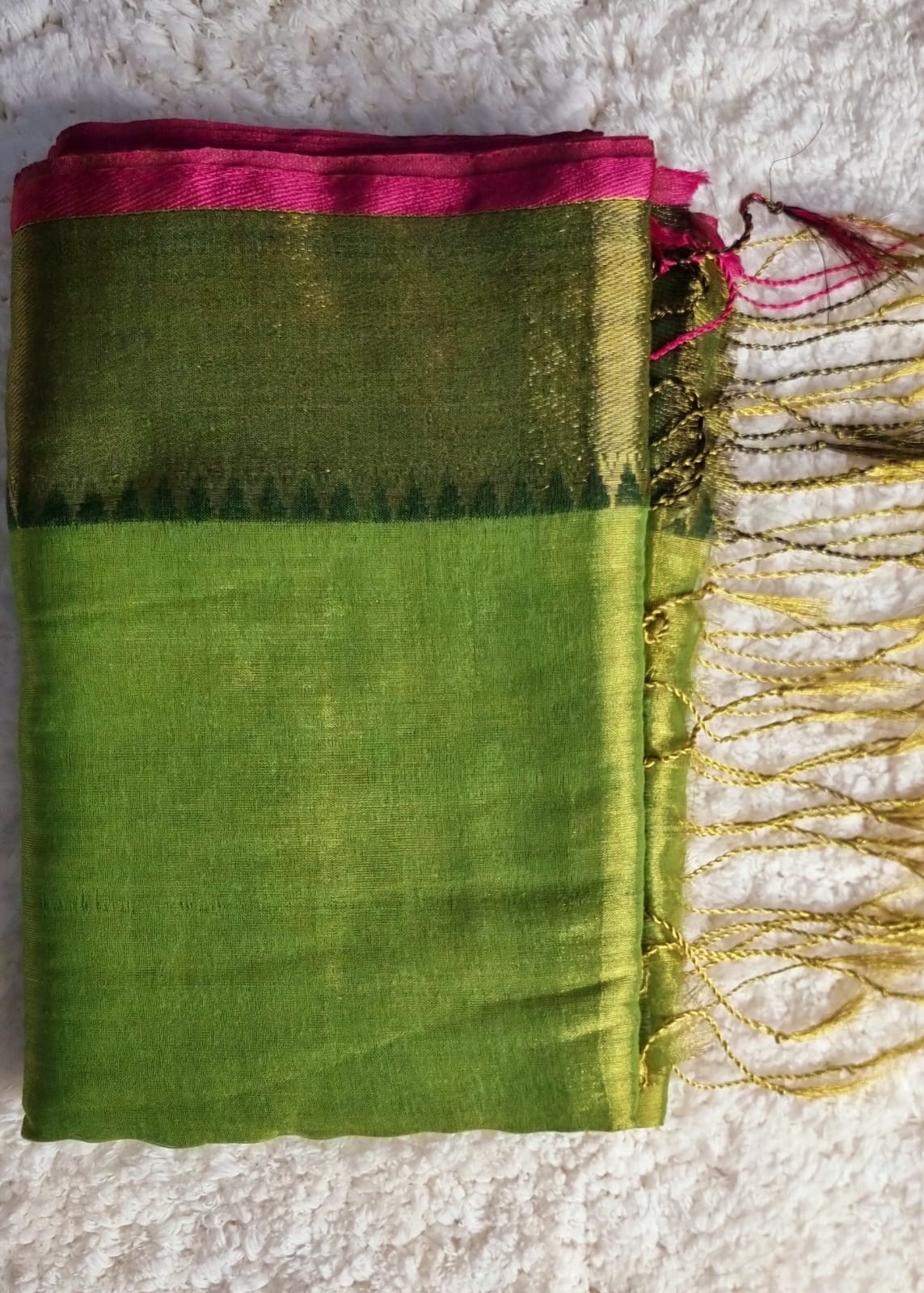22NOV25. Bengal Tissue Saree.