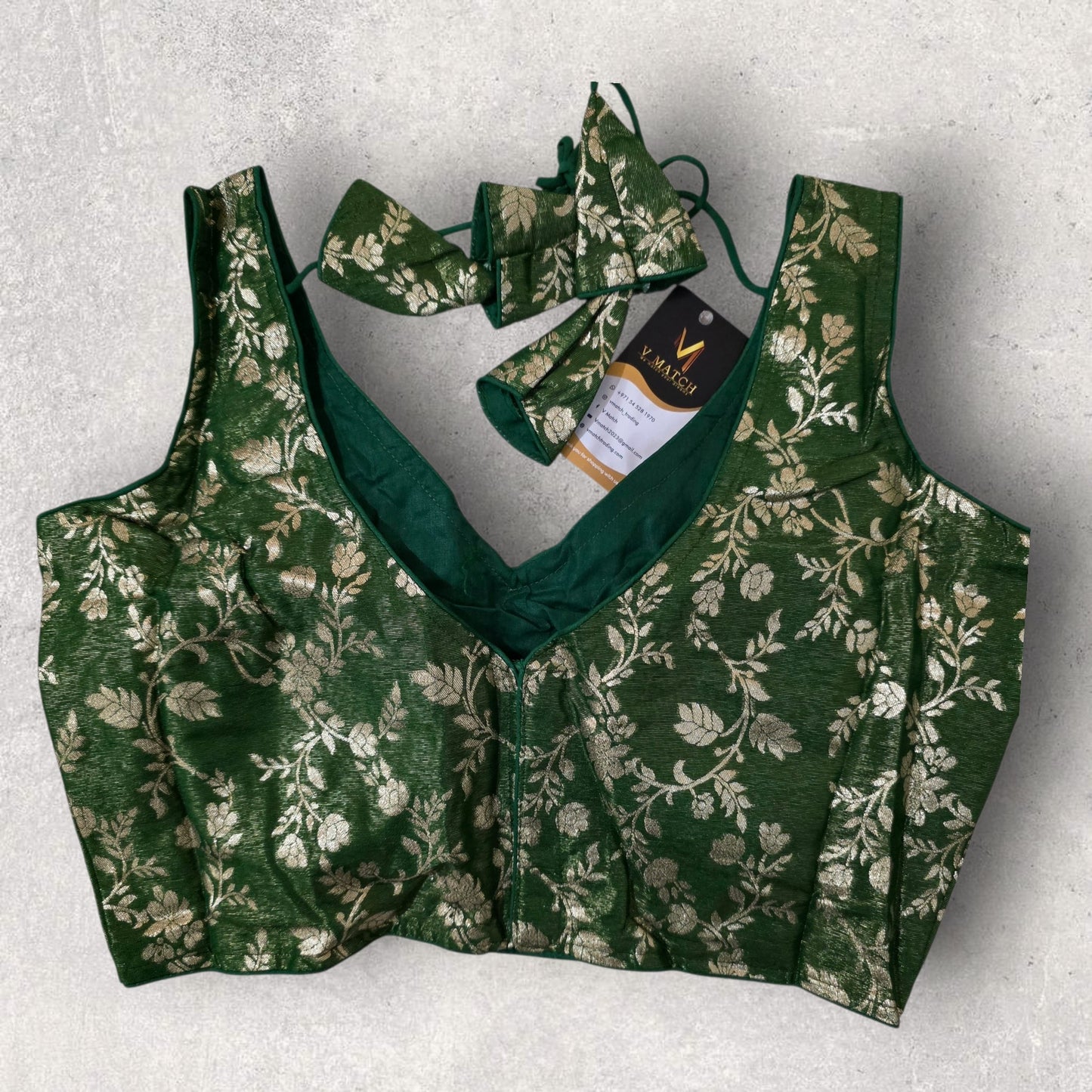 72126 Brocade Blouse