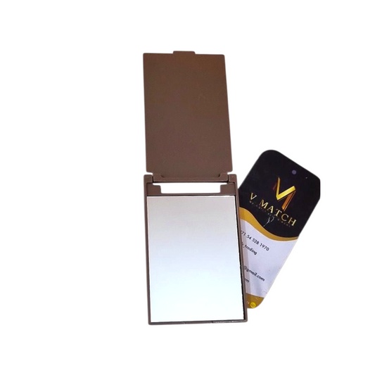 04AC25.Small Mirror Fold With One Portable Mirror Makeup Mirror Single-sided