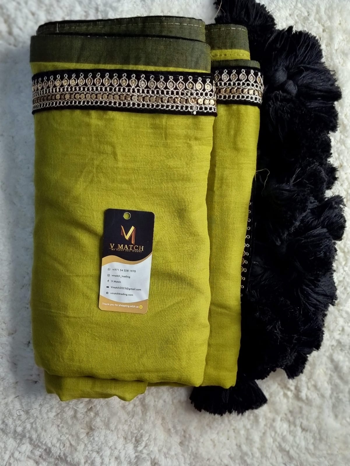 12NOV25. 
120 Count Mul Cotton Multi Tilak lace border
All over border work 
Without bp